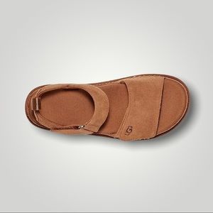 Women’s UGG Goldenstar Suede Sandal - Chestnut Suede - Size 7.5